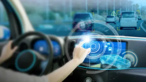 Virtuelles Display in einem Fahrzeug